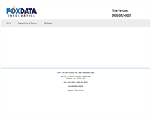 Tablet Screenshot of foxdata.com.br